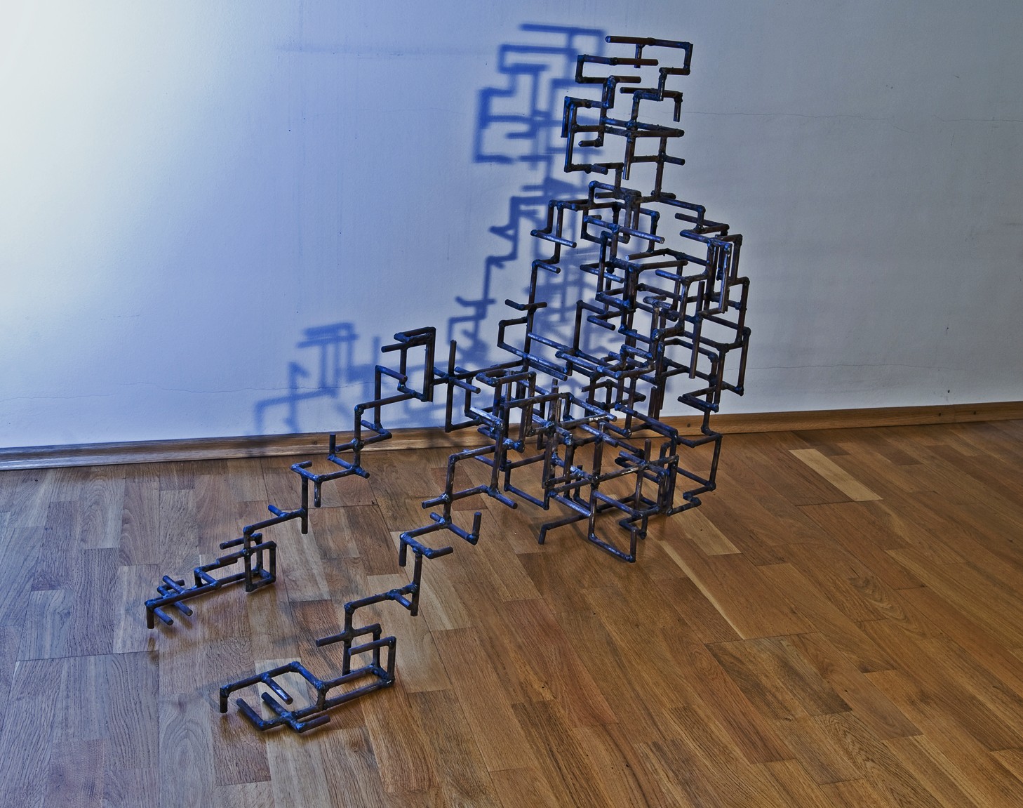 Societas forma corporis, 83 x 98 x 45 cm, kov/steel, 2009